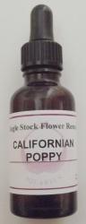 californian poppy flower essence bottle